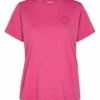 Moves Nielli - T-Shirt Basic - Shocking Pink -Dameskledingwinkel 8b01b7783c984ad08a652008d789e24d