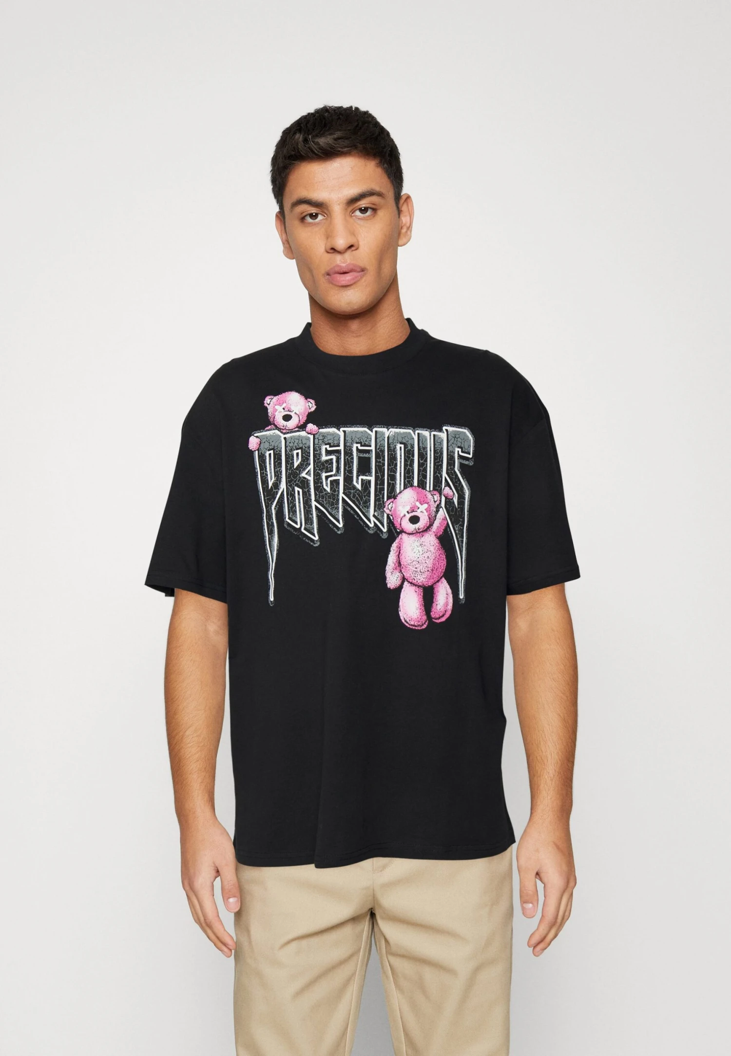 YOURTURN Unisex - T-Shirt Print - Black 3 YOURTURN Unisex - T-Shirt Print - Black