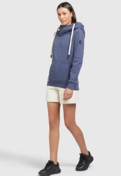 Khujo Rhabea - Hoodie - Dunkelblau -Dameskledingwinkel 91afe145c430488fb87d0061808f7e45