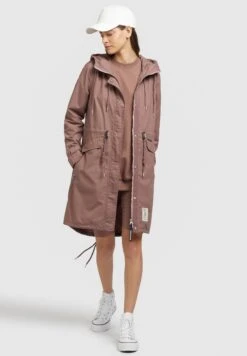 Khujo Nanda3 - Parka - Mauve -Dameskledingwinkel 958cdfc4df6a4ea390f1dca252ecb2ab
