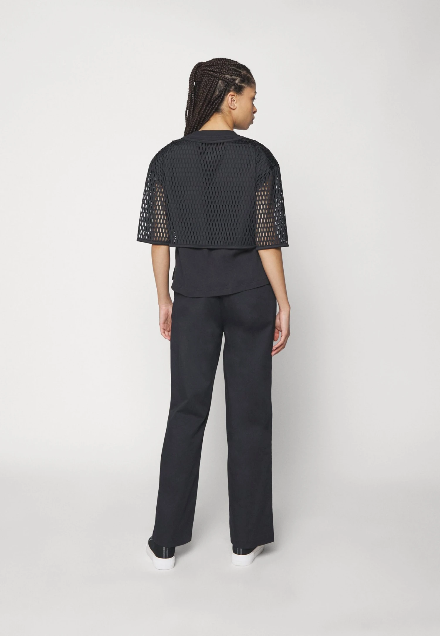 Adidas Originals Big Logo Tee 2 In 1 - T-Shirt Print - Black 9 Adidas Originals Big Logo Tee 2 In 1 - T-Shirt Print - Black - Afbeelding 7