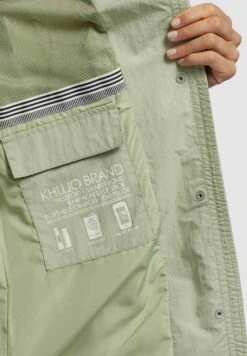 Khujo Adda - Halflange Jas - Blassgrün -Dameskledingwinkel a111b9c068754913b7e16b712f061028