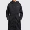 Khujo Jomana - Parka - Schwarz -Dameskledingwinkel a20f2fda04044b99899ab630bf753fd7
