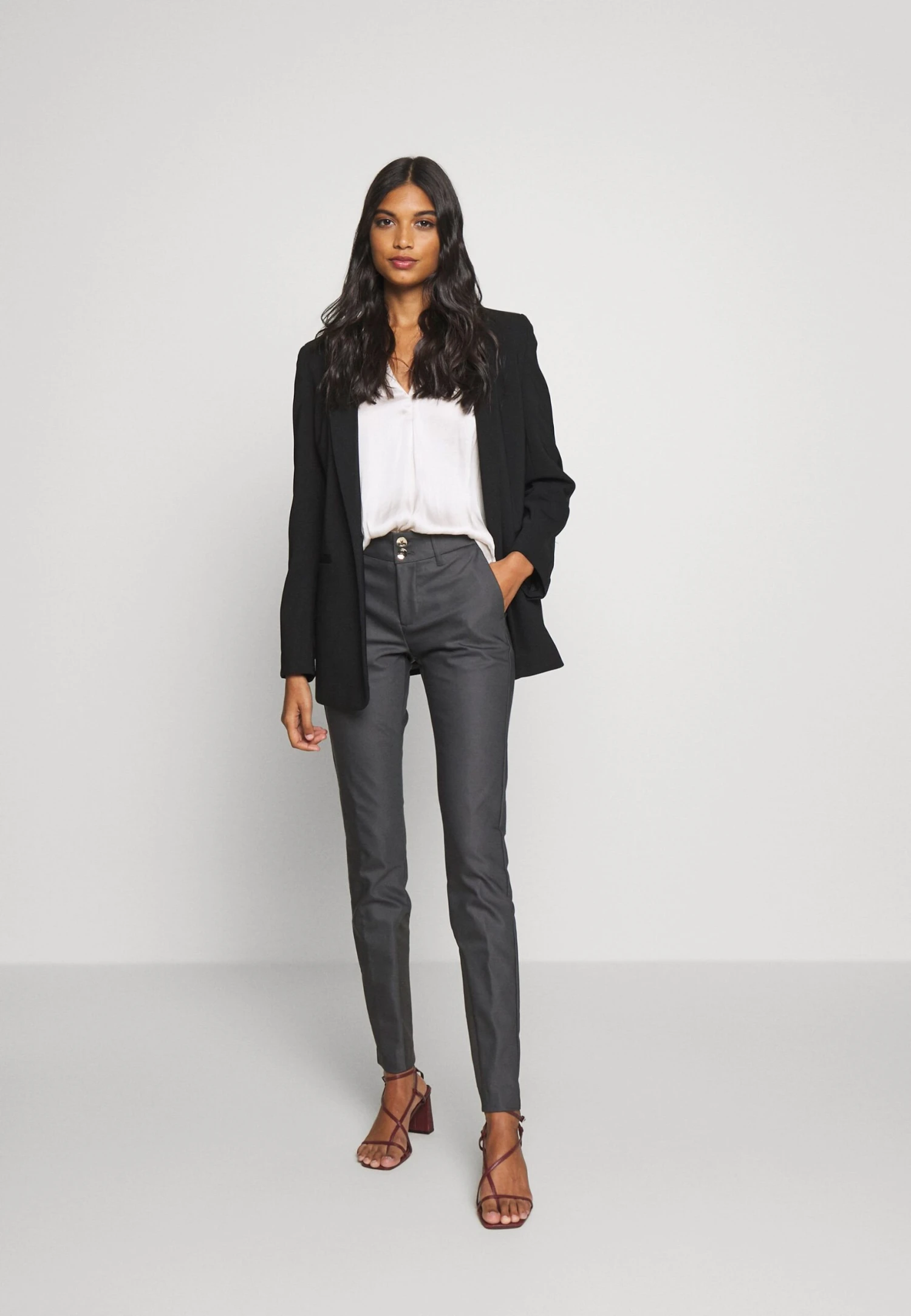 Mos Mosh Blake Night Long Pant - Broek - Antracite 4 Mos Mosh Blake Night Long Pant - Broek - Antracite - Afbeelding 2