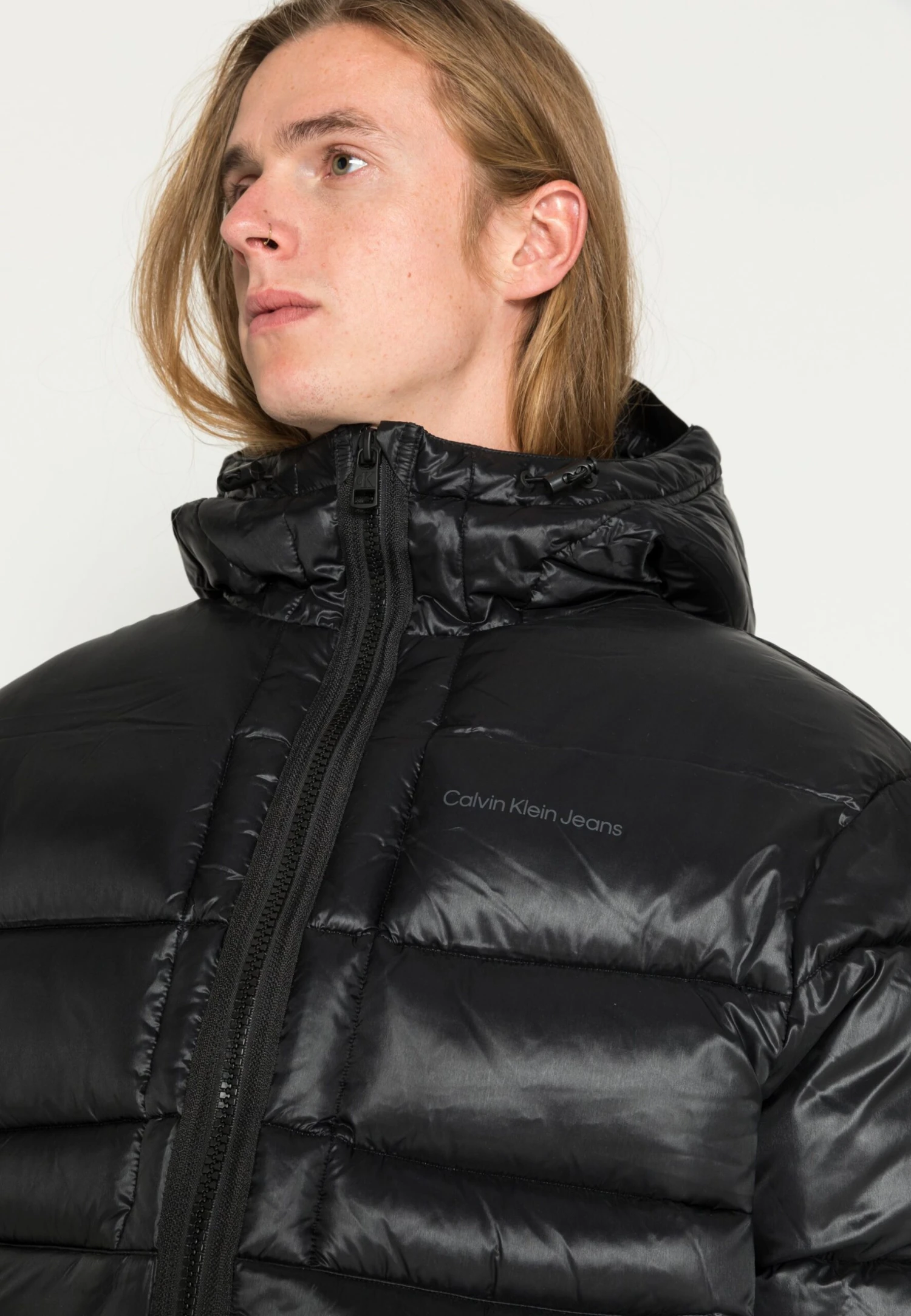 Calvin Klein Jeans Shine Puffer Unisex - Winterjas - Black 7 Calvin Klein Jeans Shine Puffer Unisex - Winterjas - Black - Afbeelding 5