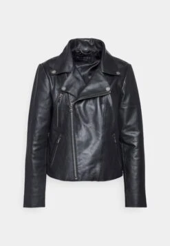 Mos Mosh Cami Leather Jacket - Leren Jas - Black -Dameskledingwinkel a8d4401fce1042b88f77c5d5e449ec20