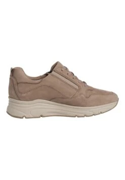 Tamaris Pure Relax - Sneakers Laag - Taupe Nubuc -Dameskledingwinkel aa58c415ae114c518ddf50a072a1bcf3