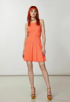 Patrizia Pepe Essential- Jurk - Intense Coral -Dameskledingwinkel aae0b6f35c5a44b78d6b623fbc4fe645