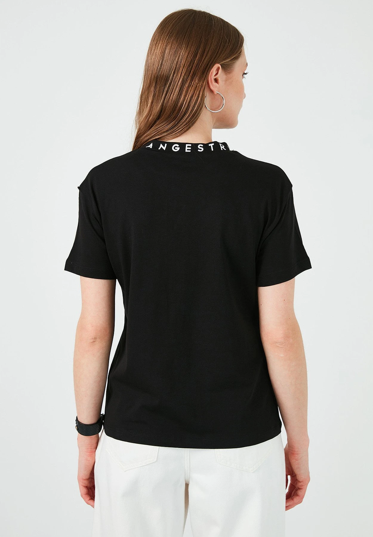 LELA Regular Fit - T-Shirt Print - Black 5 LELA Regular Fit - T-Shirt Print - Black - Afbeelding 3