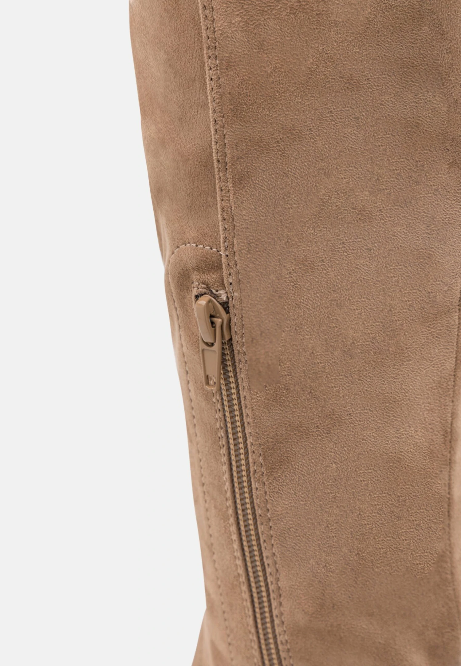 Overknee Laarzen - Beige 8 Overknee Laarzen - Beige - Afbeelding 6