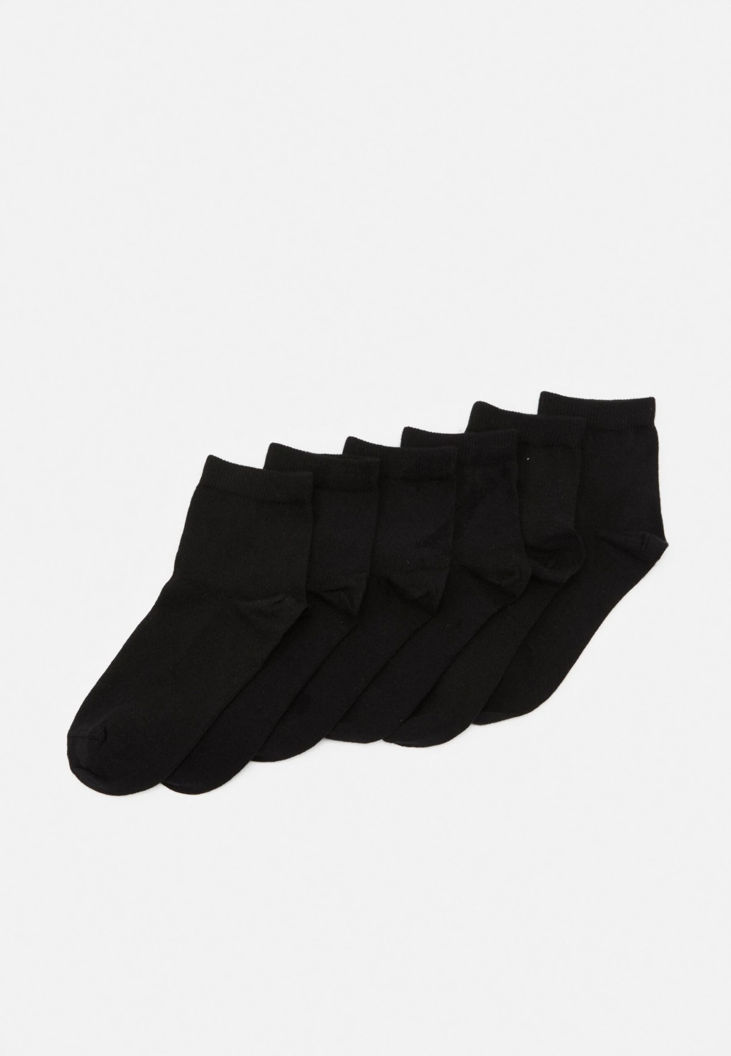 Anna Field 6 Pack Quarter Socks - Sokken - Black 3 Anna Field 6 Pack Quarter Socks - Sokken - Black