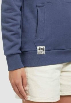 Khujo Rhabea - Hoodie - Dunkelblau -Dameskledingwinkel b39f51babd16462eb98c0b41db3002d1