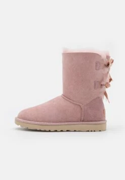 Ugg Bailey Bow - Korte Laarzen - Rose Grey -Dameskledingwinkel b9654a7223424a7bb9dde35383b6d860