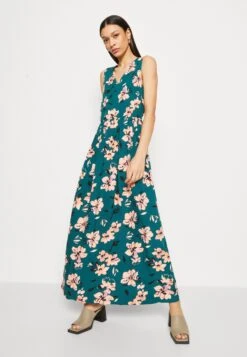 Anna Field Maxi-Jurk - Dark Green/Pink 11 Anna Field Maxi-Jurk - Dark Green/Pink -Dameskledingwinkel baa227ce9a894cf9a0af24e94c9b805b
