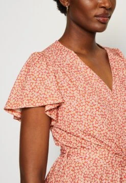 Anna Field Jurk - Brown/White -Dameskledingwinkel bd5c221358784b13845a06ac72b3cf08