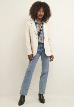 Kaffe Sakura - Blazer - Antique White -Dameskledingwinkel c553ed6e1ec847969a2f9c286265547a