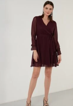 LELA Mini- Jurk - Purple 8 LELA Mini- Jurk - Purple -Dameskledingwinkel c600d0b132694f5b9f658418df166751