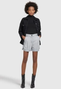 Khujo Elida - Shorts - Grey -Dameskledingwinkel ccc1d1e77e2b45f1b333ab5663c868f8