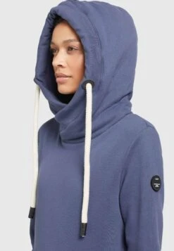 Khujo Rhabea - Hoodie - Dunkelblau -Dameskledingwinkel d1b56d10ab594fb39a560696a5ee0108