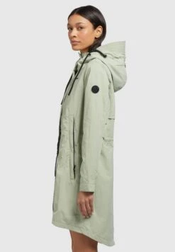 Khujo Adda - Halflange Jas - Blassgrün -Dameskledingwinkel d5fc230e9e6349c89765df3cb282019e