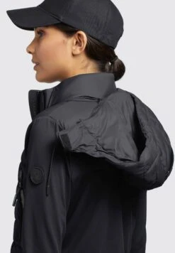 Khujo Dalis Matt - Jas - Schwarz -Dameskledingwinkel d5fc4d4bc40542bf9de734fc869fa01b