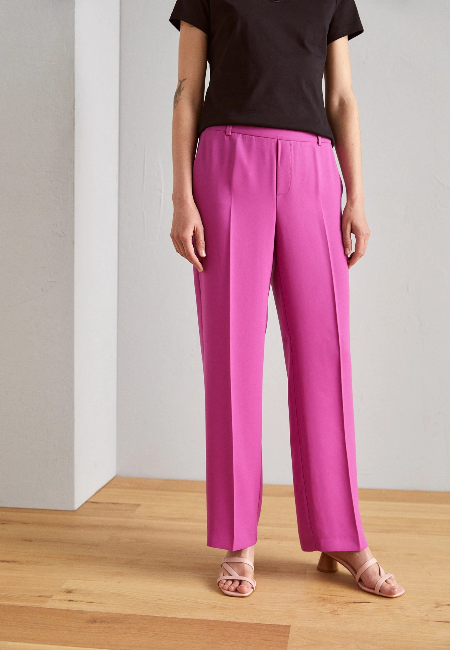 Mos Mosh Leia Pant - Broek - Vivid Viola 3 Mos Mosh Leia Pant - Broek - Vivid Viola