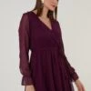 LELA Mini- Jurk - Purple