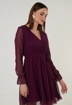 LELA Mini- Jurk - Purple