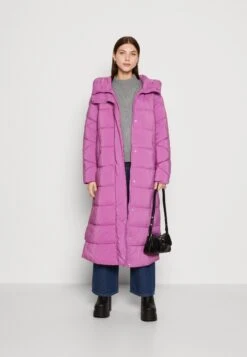 Yasliro Long Padded Coat - Winterjas - Hyacinth Violet -Dameskledingwinkel d992b3c3ac7e49cba207dd6ab77f3d7e
