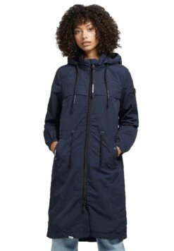 Khujo Mantel Voya3 - Parka - Dunkelblau -Dameskledingwinkel defd06c3918a42699afb9003e78b6915