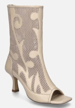 Gerry Weber Civita 09 - Cowboy-/Bikerlaarsjes - Creme -Dameskledingwinkel e15cc3e42a9c43648bad0e72808509b3