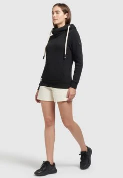 Khujo Rhabea - Hoodie - Schwarz -Dameskledingwinkel e1ec46cf026b4a67b1756ea6b2779941