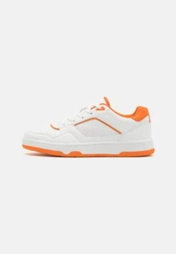 Sneakers Laag - White/Orange -Dameskledingwinkel e8bd5326f6bf453893289326278fc0bc
