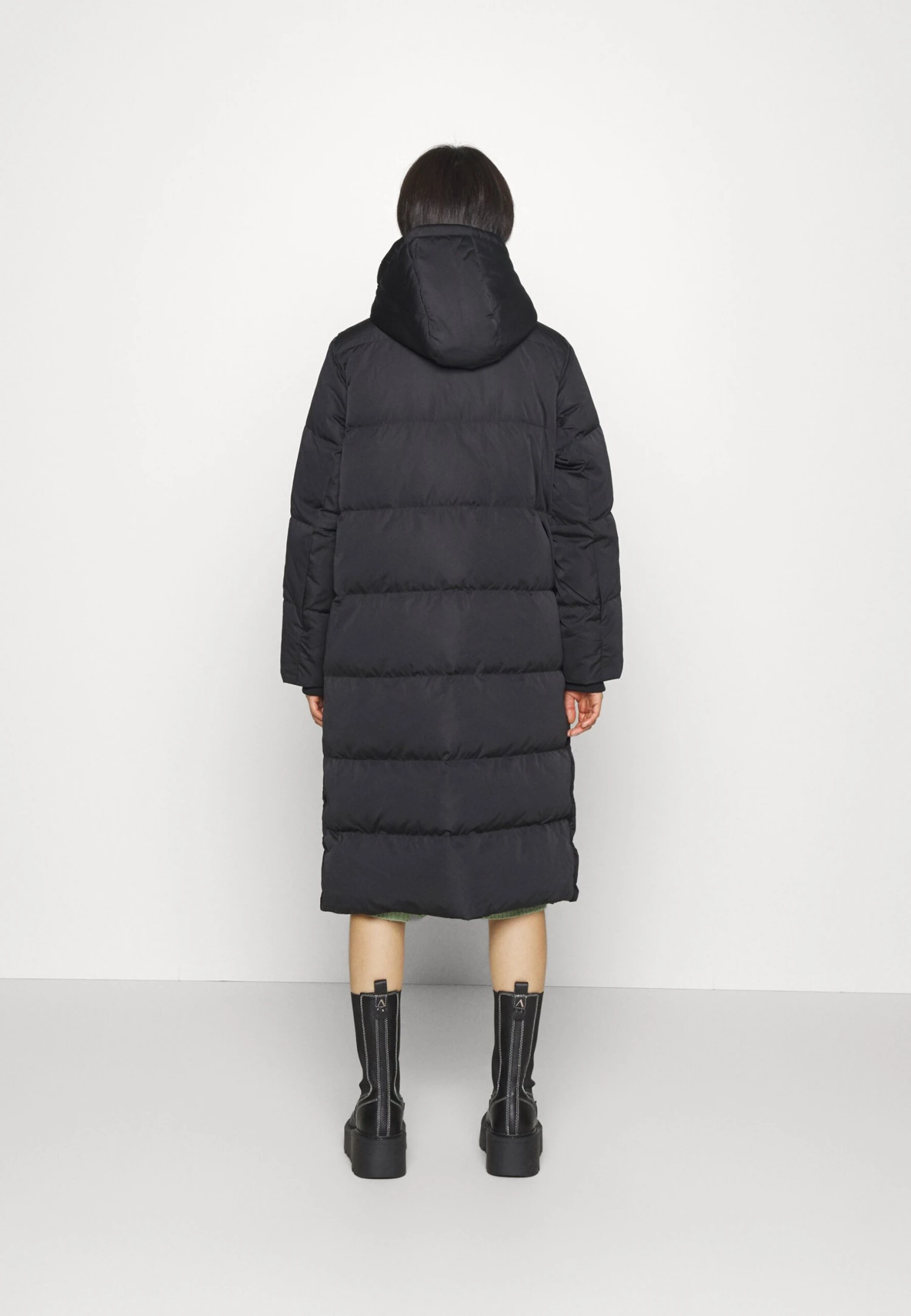 Yaspuffa Long Coat - Donsjas - Black 5 Yaspuffa Long Coat - Donsjas - Black - Afbeelding 3
