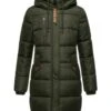Marikoo Yuikoo - Winterjas - Dark Olive -Dameskledingwinkel f0ec9bf82df44922936f0d0b161f03ad