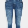 Edc By Esprit Capri - Jeansshort - Blue Denim -Dameskledingwinkel f0fae6e6f2d54162b1ca067f15f9db11