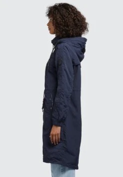 Khujo Mantel Voya3 - Parka - Dunkelblau -Dameskledingwinkel f5933fcbd3a34f1fa793dc76a7fe5d63
