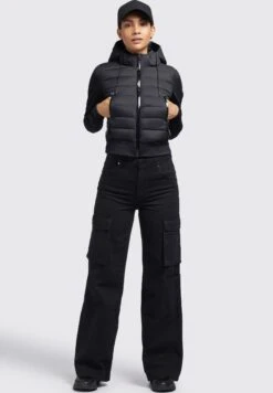 Khujo Dalis Matt - Jas - Schwarz -Dameskledingwinkel fad8909976fa44aeaa7859200e95e3d2